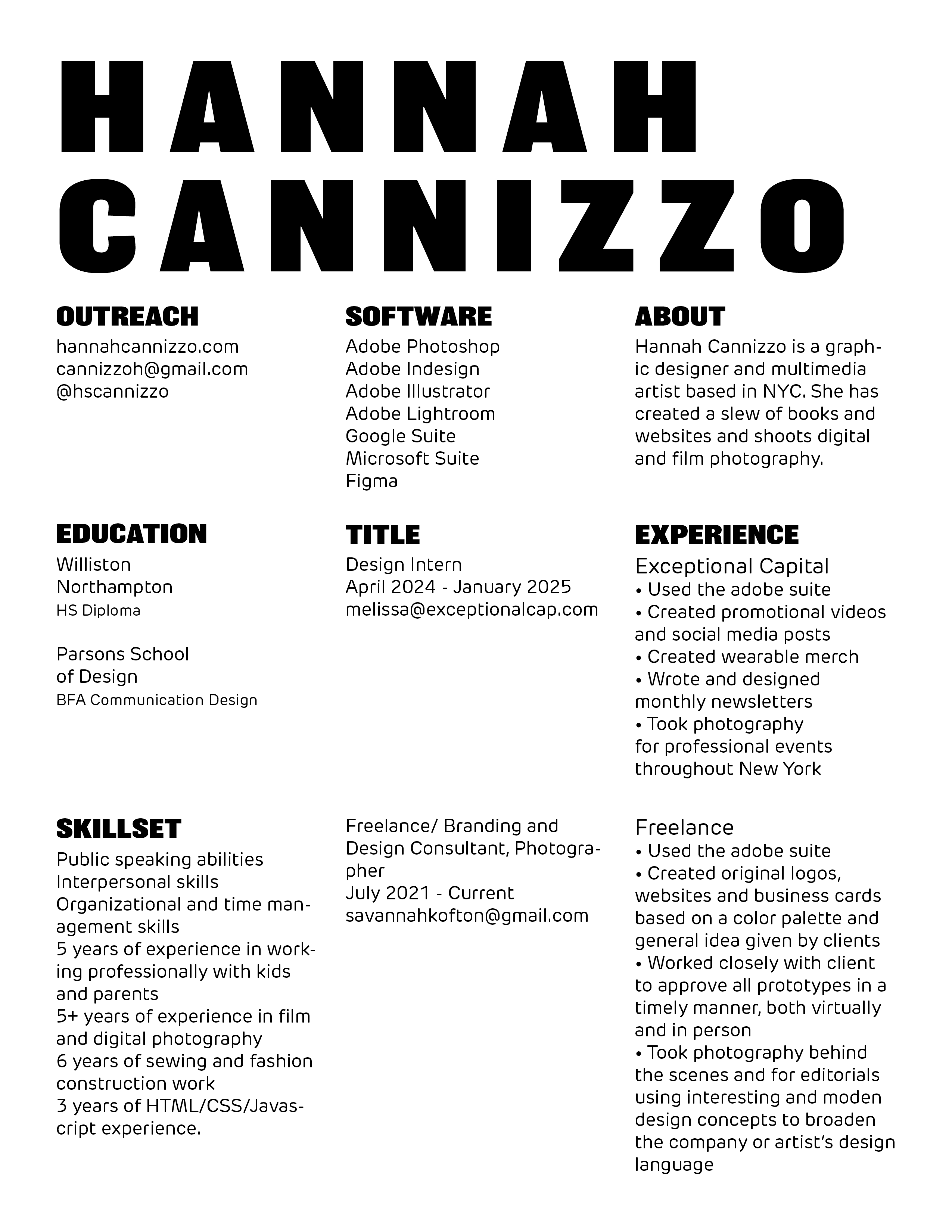 Resume